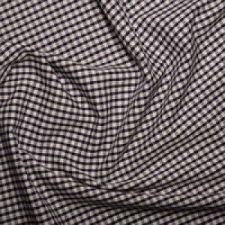 Eighth Of An Inch Wide Gingham Check Navy