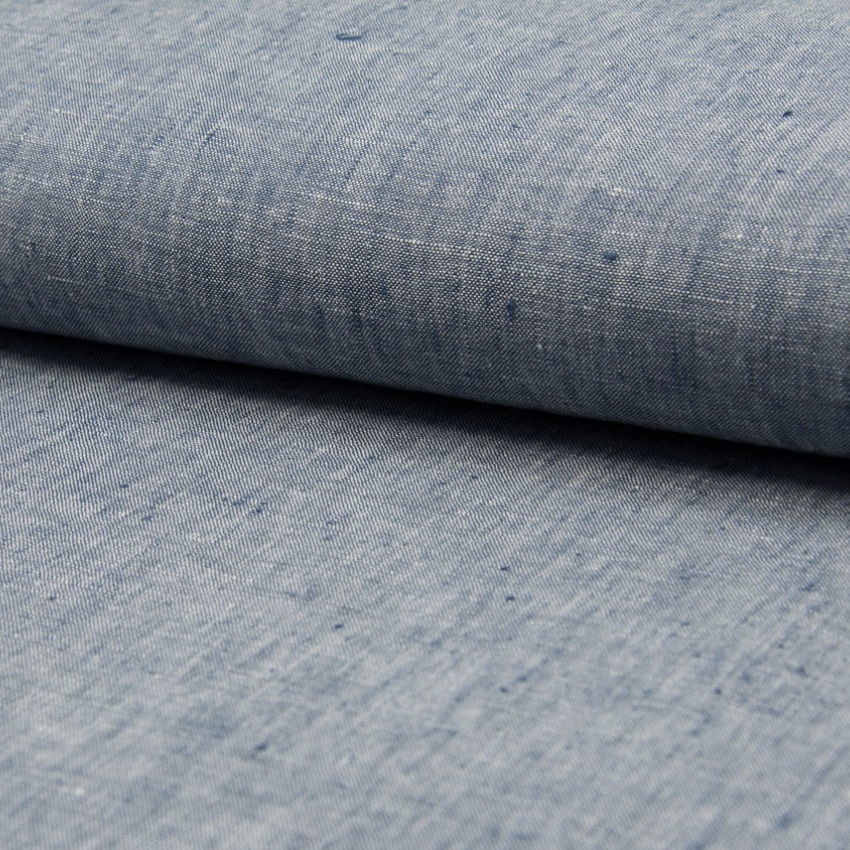 Linen & Rayon Blend Fabric | White