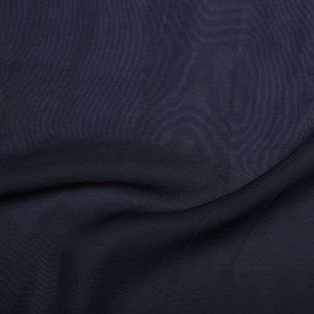 navy chiffon fabric