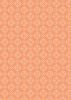 Lewis & Irene Folk Floral Fabric | Cross Stitch Autumn Orange