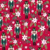 Holiday Wonder Fabric | Poinsetta Red