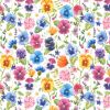 Rose & Hubble 60" Digital Cotton Fabric | Bright Meadow