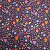 Cotton Rich Jersey Fabric | Neon - Floral