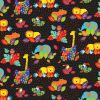 Wild & Bright Cotton Fabric | Leaves