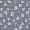 Dino Glow Lewis & Irene Fabric | Ammonite Dark Grey Glow