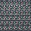 Majolica Lewis & Irene Fabric | Floral Stems Dark Blue