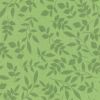 Extra Wide Fabric | Leaves Green