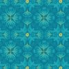 Bahia Lewis & Irene Fabric | Bahian Hummingbird Dark Turquoise