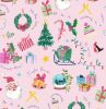 Bluebellgrey - Fa La La Lewis & Irene Fabric | Jingle Bells Marshmallow