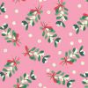 Bluebellgrey - Fa La La Lewis & Irene Fabric | Mistletoe Rose