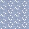 Cassandra Connolly Evenfall Fabric | Moonflower Dark Periwinkle