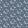 Cassandra Connolly Evenfall Fabric | Moonflower Midnight Blue