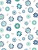 Windsong Meadow Fabric | Blossom Toss White