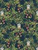 Winter Hollow Fabric | Greenery Navy