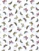 Among The Branches Fabric | Butterfly Toss White