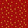 Year Of The Dragon Lewis & Irene Fabric | Red & Gold Cosmos, Metallic