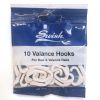 Valance Hooks | Pack Of 10 - Swish Brand