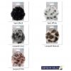 Luxury Faux Fur Pom Poms | 11cm | Multiple Designs