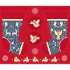 Peace and Joy Lewis & Irene Fabric | Stocking Panel