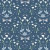 Cassandra Connolly Water Garden Fabric | Graceful Reflections Nacy Blue