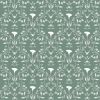 Cassandra Connolly Water Garden Fabric | Serenity Forest Green