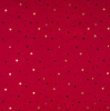 Stitch It, Festive Metallic Fabric | Multi Star Red