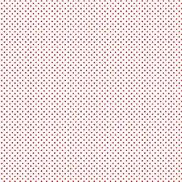 Spot Fabric | Red On White