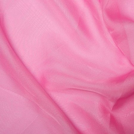 Plain Pink Chiffon Fabric, For Garments at Rs 37/meter in Noida