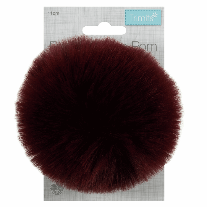 BELLINI luxury faux fur pom pom