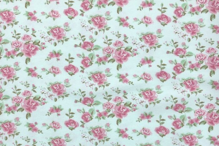 Jersey Fabric Fragrance | Rose Bud Mint