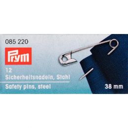 Safety Pins Silver 38mm, 12pcs Sliding Box | Prym