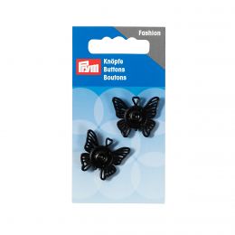 Snap Fastener, Butterfly 25mm Black | Prym