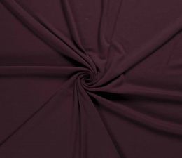 Deluxe Sweatshirt Fabric Plain | Bordeaux