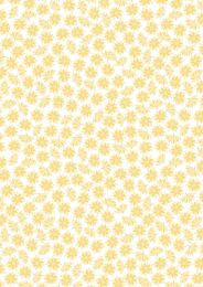 On The Lake Fabric | Lillies Yellow