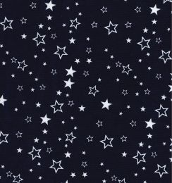 21w Needlecord Fabric | Starry Sky Navy