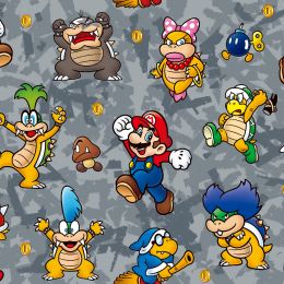 Licensed Cotton Fabric | Nintendo Super Mario