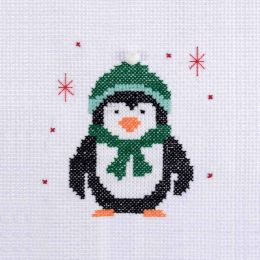 Fun Counted Cross Stitch Kit | Penguin