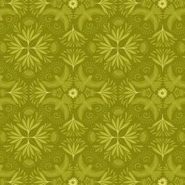 Bahia Lewis & Irene Fabric | Bahian Hummingbird Jungle Green