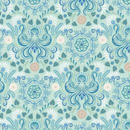 Chalki Lewis & Irene Fabric | Chalki Pale Green