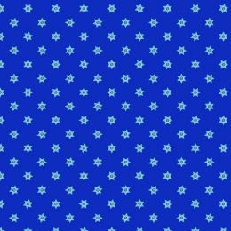 Chalki Lewis & Irene Fabric | Mati Star Dark Blue