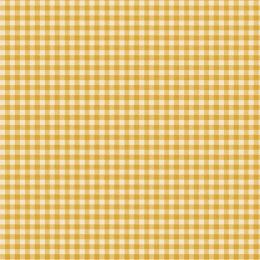 Creating Memories Woven Tilda Fabric | Gingham Yellow