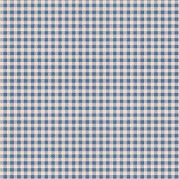 Creating Memories Woven Tilda Fabric | Gingham Blue