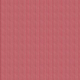 Creating Memories Woven Tilda Fabric | Tinystripe Red