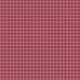 Creating Memories Woven Tilda Fabric | Plaid Burgundy