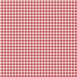 Creating Memories Woven Tilda Fabric | Gingham Red