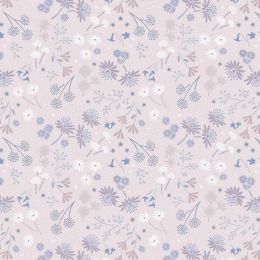 Cassandra Connolly Evenfall Fabric | Night Garden Light Dusky Pink