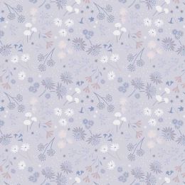 Cassandra Connolly Evenfall Fabric | Night Garden Pale Misty Lilac