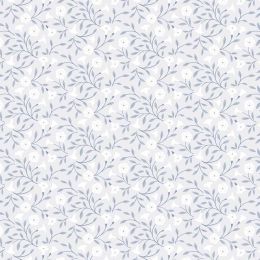 Cassandra Connolly Evenfall Fabric | Moonflower Pale Grey