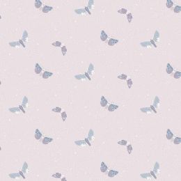 Cassandra Connolly Evenfall Fabric | Twilight Light Dusky Pink