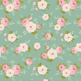 Sunday Brunch Fabric | Pernille Teal